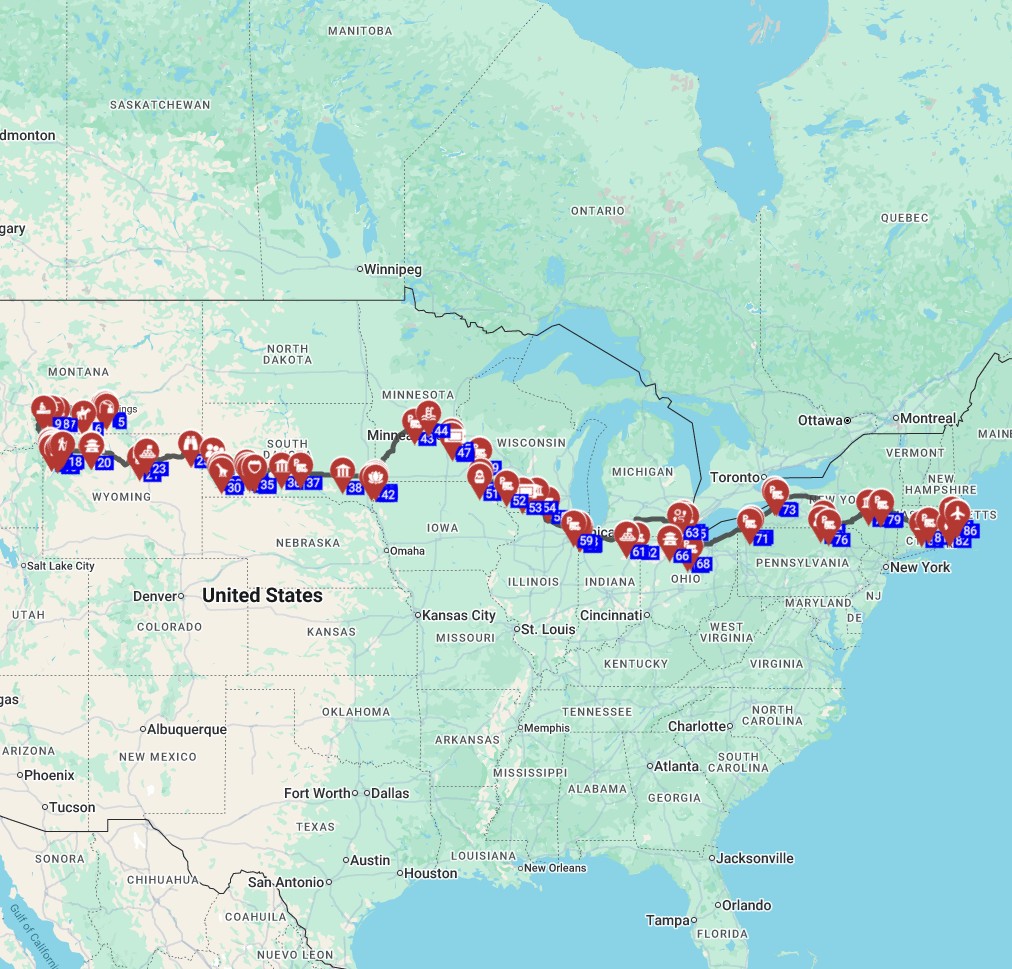 Billings to Boston - Mountains Falls  Freedom Trail A Family RV Adventure Across 9 States